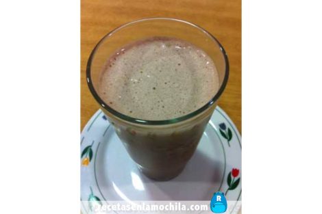 Batido de chocolate con Thermomix