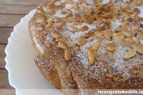 Bizcocho de piñones en Thermomix