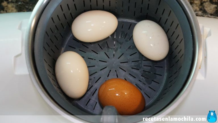 Cómo cocer huevos con el Thermomix