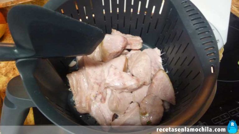 Cómo hacer atún a la vinagreta con Thermomix