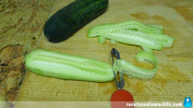 Cómo hacer ensalada de pepino y yogurt con Thermomix