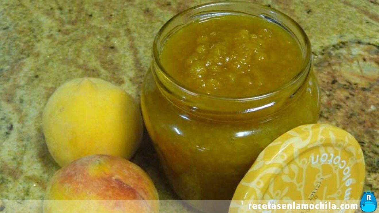 Mermelada de melocotón con Thermomix