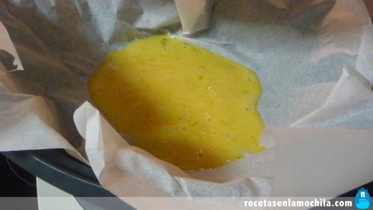 Receta de tortilla a la francesa en Thermomix
