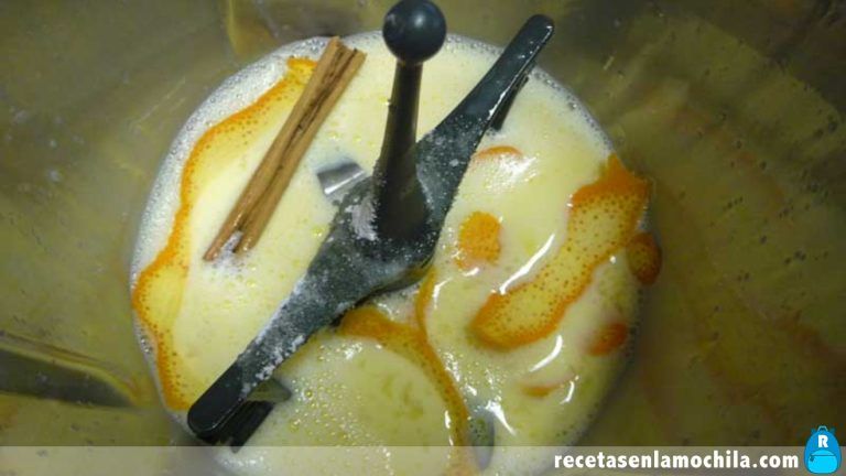 Cómo hacer natillas de naranja con Thermomix