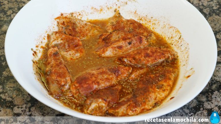 Cómo preparar alitas de pollo adobadas al horno