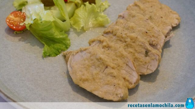 Solomillo de cerdo al horno