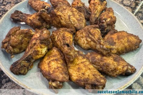 Receta de alitas de pollo estilo marroquí con ras el hanout