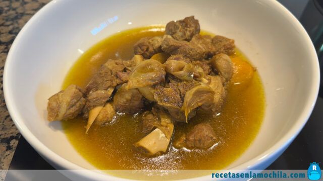 Receta de tangía de Marrakech