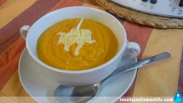 Crema de zanahorias con Thermomix